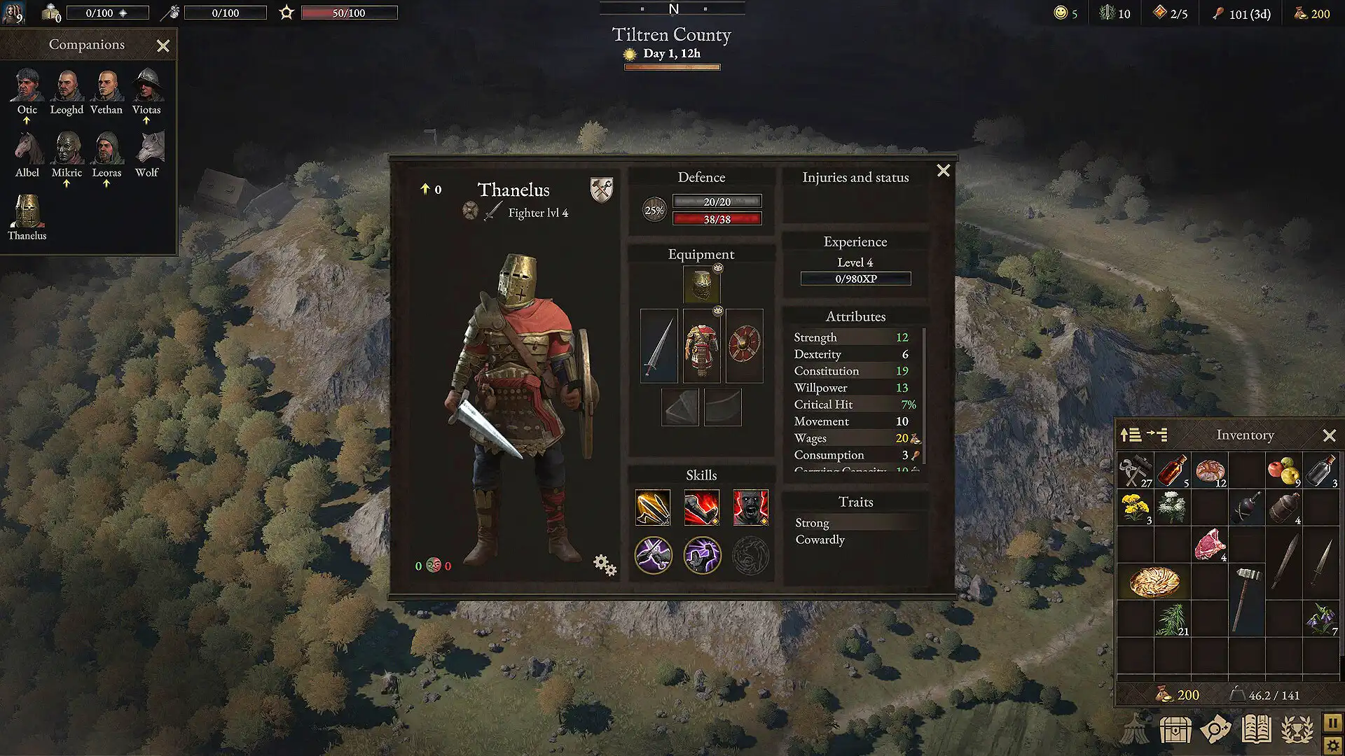 Скриншот Wartales 7